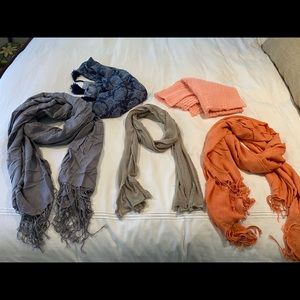 Variety of Scarves